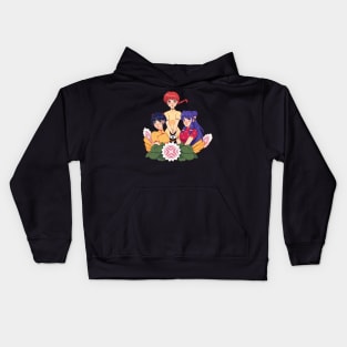 Ranma Girls Kids Hoodie